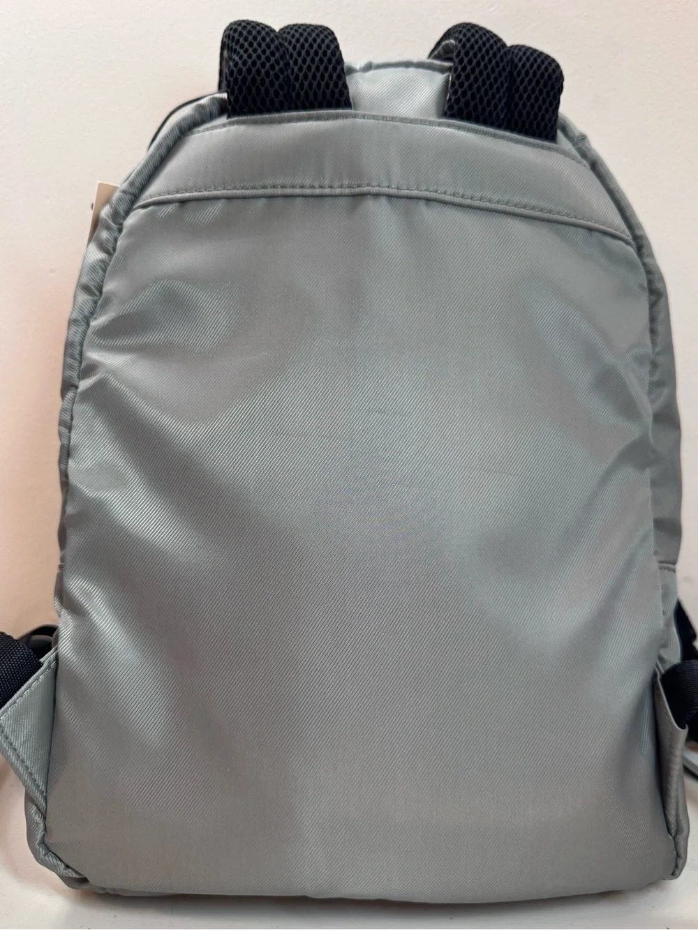 Rebecca Minkoff Pearl Gray Medium Zip Backpack